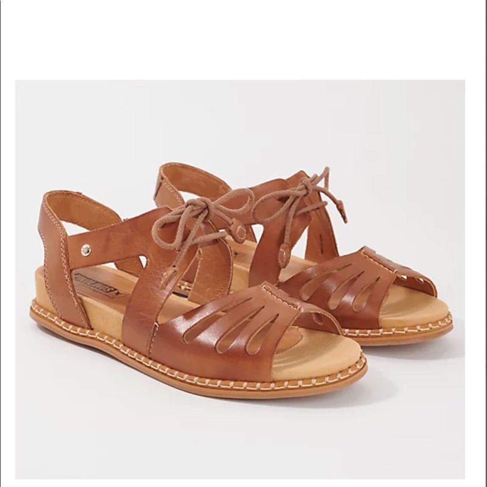 PIKOLINOS Brown Leather Sandals